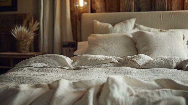 Housse de couette haut de gamme: luxe et confort assurés