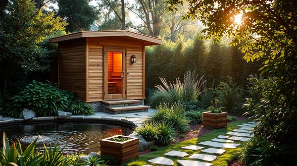 Saunas extérieurs : une expérience bien-être au jardin