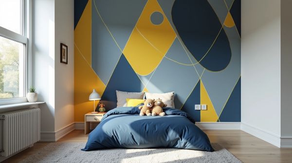 Transformez la chambre de votre garçon avec un papier peint stylé